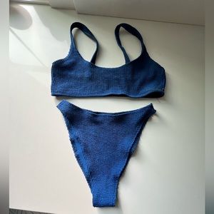 Skatie blue crinkle set M